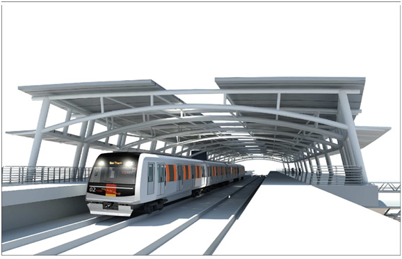 Ho Chi Minh City Urban Railway Project - Line 1: Ben Thanh - Suoi Tien ...